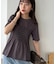 シャーリングロゴTシャツ