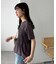 シャーリングロゴTシャツ