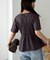 シャーリングロゴTシャツ