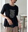 シャーリングロゴTシャツ