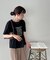 シャーリングロゴTシャツ
