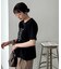 シャーリングロゴTシャツ