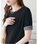 レイヤード風半袖プルオーバー