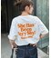 【Enlude】バックロゴプリントTシャツ《ユニセックス》