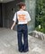 【Enlude】バックロゴプリントTシャツ《ユニセックス》