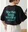 【Enlude】バックロゴプリントTシャツ《ユニセックス》