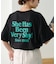 【Enlude】バックロゴプリントTシャツ《ユニセックス》