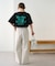 【Enlude】バックロゴプリントTシャツ《ユニセックス》