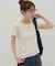 【umm.】ロゴプレート半袖Tシャツ