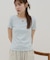 【umm.】ロゴプレート半袖Tシャツ