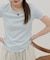 【umm.】ロゴプレート半袖Tシャツ