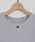【umm.】ロゴプレート半袖Tシャツ