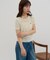 【umm.】プレート付チョーカー半袖プルオーバー