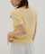 【umm.】プレート付チョーカー半袖プルオーバー
