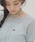 【umm.】プレート付チョーカー半袖プルオーバー