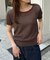 【umm.】プレート付チョーカー半袖プルオーバー
