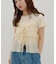 【umm.】花柄キャミ×Tシャツセット
