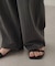 【Noka】ハイウエストベルト付ワイドパンツ