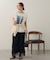 【Noka/汗染み防止】フォトプリントフレンチTシャツ