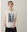 【Noka/汗染み防止】フォトプリントフレンチTシャツ