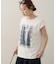 【Noka/汗染み防止】フォトプリントフレンチTシャツ
