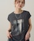 【Noka/汗染み防止】フォトプリントフレンチTシャツ