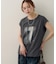 【Noka/汗染み防止】フォトプリントフレンチTシャツ
