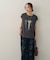 【Noka/汗染み防止】フォトプリントフレンチTシャツ