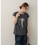 【Noka/汗染み防止】フォトプリントフレンチTシャツ