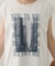 【Noka/汗染み防止】フォトプリントフレンチTシャツ