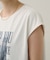 【Noka/汗染み防止】フォトプリントフレンチTシャツ