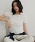 シャーリング半袖Tシャツ