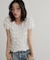 シャーリング半袖Tシャツ