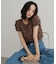 シャーリング半袖Tシャツ