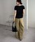 シャーリング半袖Tシャツ