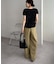 シャーリング半袖Tシャツ