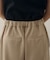 【Noka】カットジョーゼット2タックパンツ