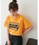 【Enlude】ピグメントスラブサインボードTシャツ《ユニセックス》