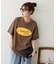 【Enlude】ピグメントスラブサインボードTシャツ《ユニセックス》
