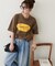 【Enlude】ピグメントスラブサインボードTシャツ《ユニセックス》