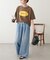 【Enlude】ピグメントスラブサインボードTシャツ《ユニセックス》