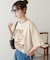 【Enlude】ピグメントカラーロゴTシャツ《ユニセックス》