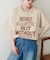 【Enlude】ピグメントカラーロゴTシャツ《ユニセックス》