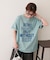 【Enlude】ピグメントカラーロゴTシャツ《ユニセックス》