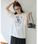 【Noka】フォトプリントロゴ半袖Tシャツ