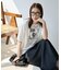 【Noka】フォトプリントロゴ半袖Tシャツ