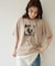 【Noka】フォトプリントロゴ半袖Tシャツ