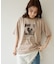 【Noka】フォトプリントロゴ半袖Tシャツ