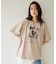 【Noka】フォトプリントロゴ半袖Tシャツ
