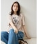【Noka】フォトプリントロゴ半袖Tシャツ